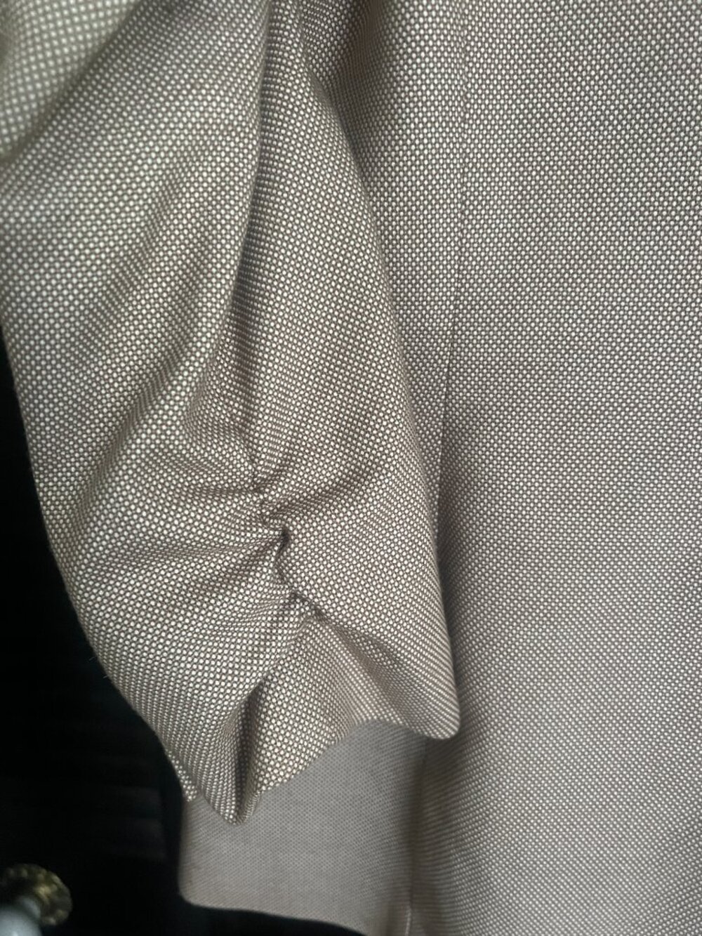 THE LIMITED Tan Textured Single Button Blazer Sz M - Picture 5 of 6